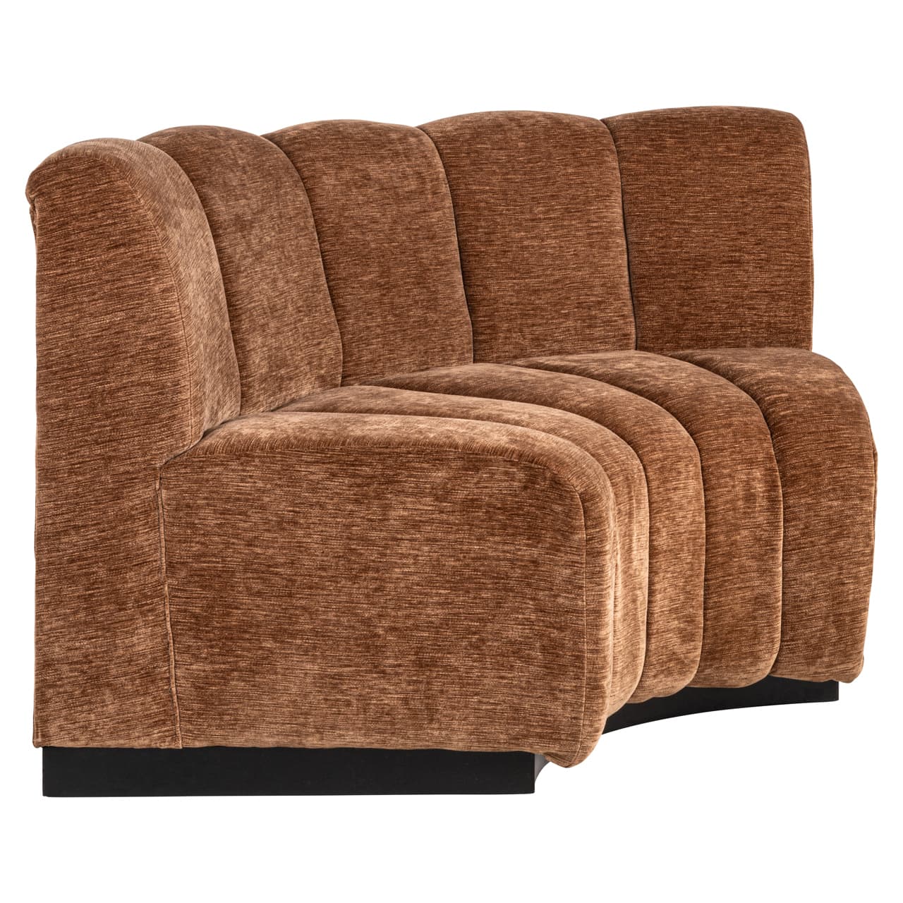 Eetkamerbank Hillpark hoekbank rond 170x170 cm fire retardant