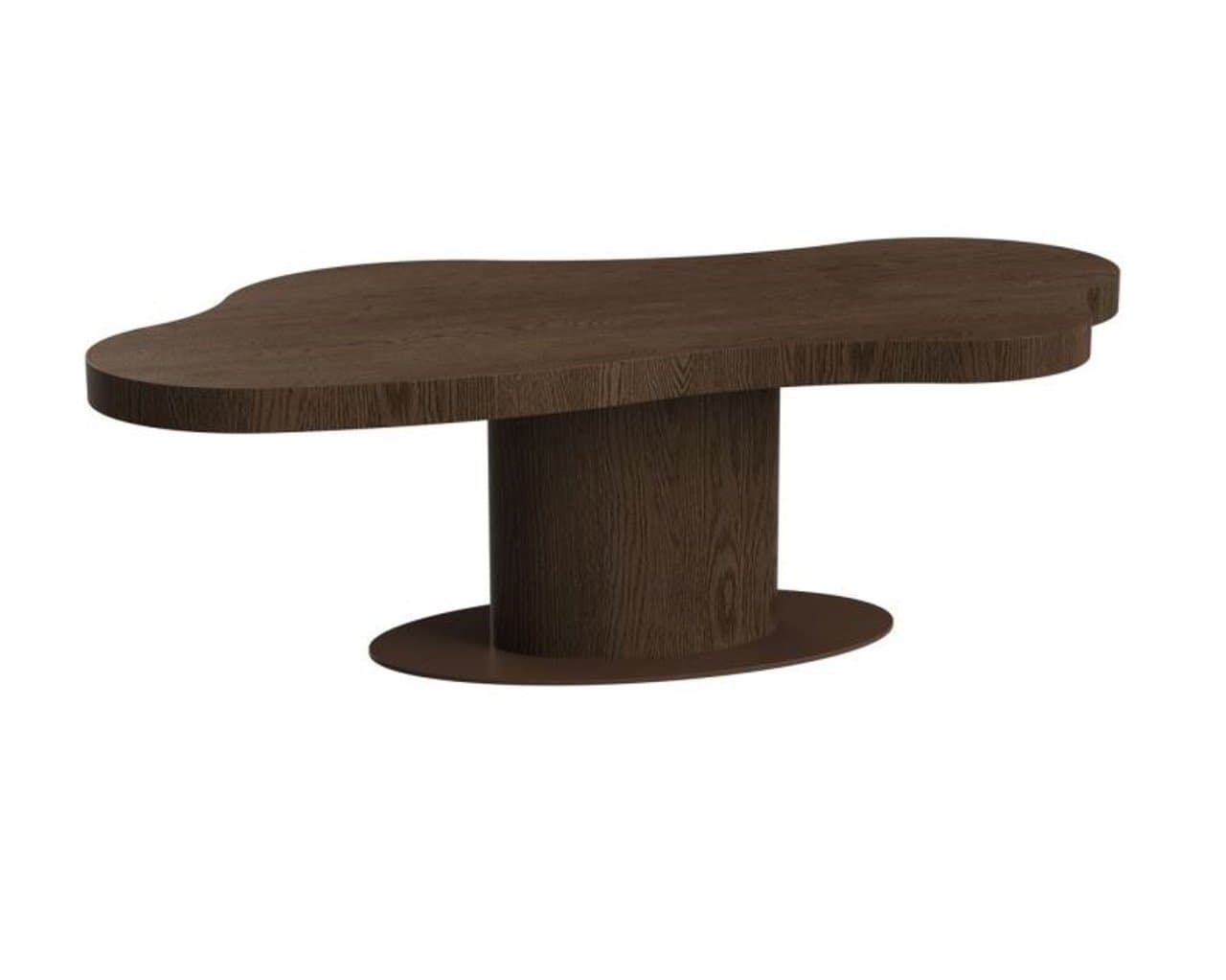 Eettafel Bogor dark coffee eikenfineer 225 cm