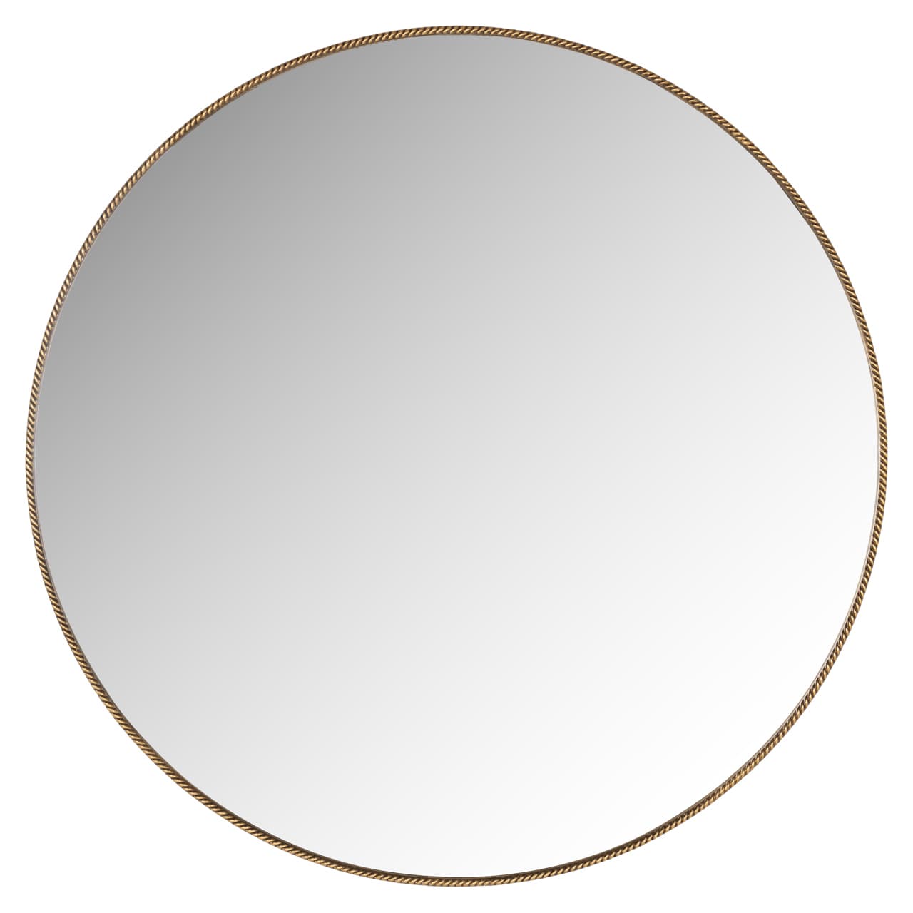 Spiegel Lavinia rond goud 110 cm diameter