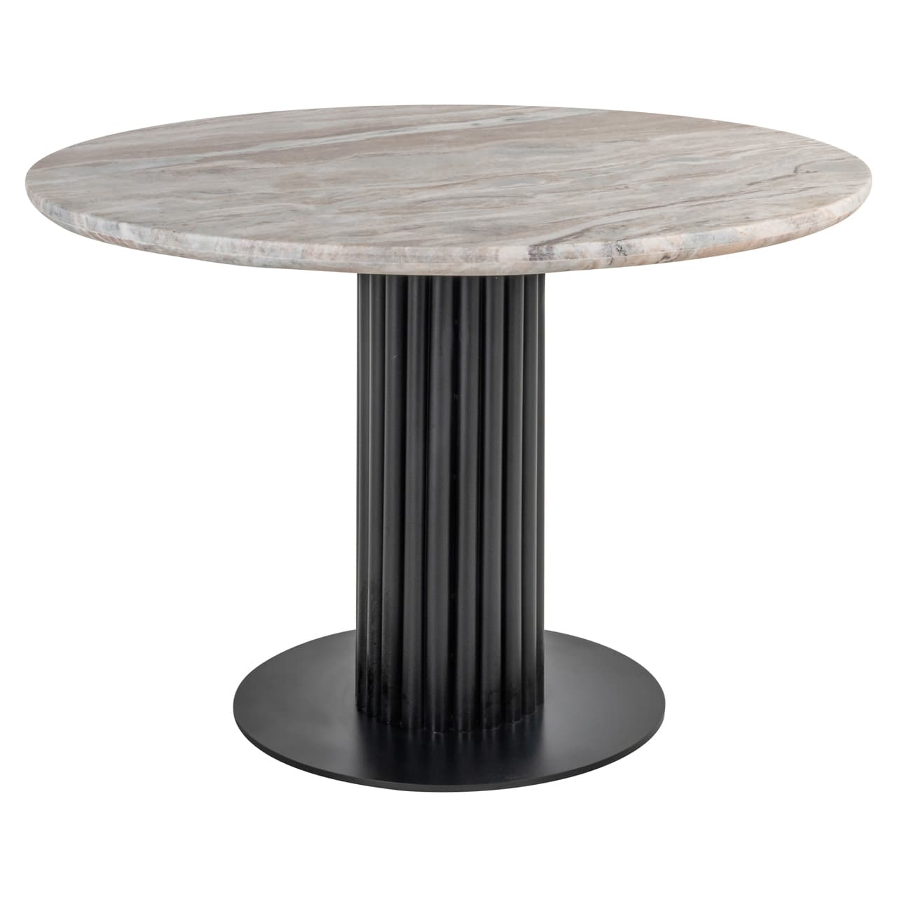 Eettafel Nyon rond Toronto-marmer blush beige 120 cm