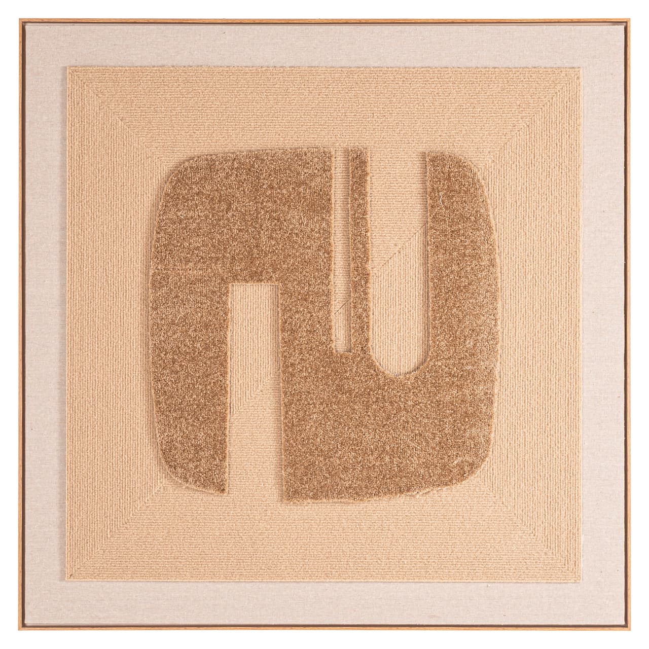 Wall art Seda gold textuur 100x100 cm