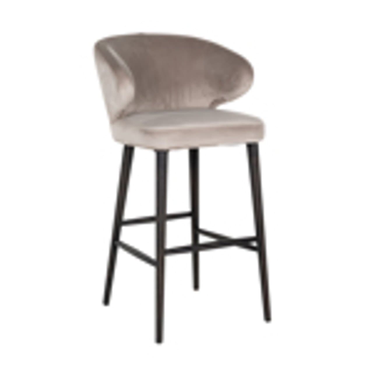 Barstoel Indigo fire retardant op maat - zithoogte 77 cm