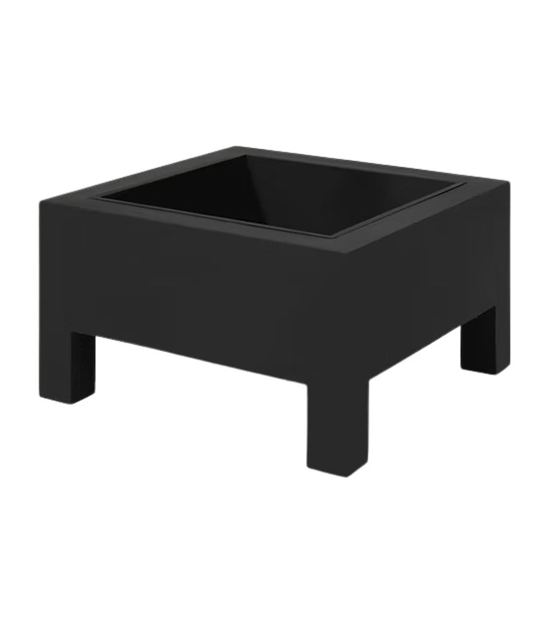 Vuurkorf Nerium zwart ijzer 70x70x41 cm