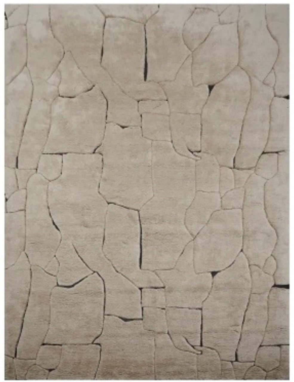 Vloerkleed Bhawan brown 300x400 cm wol en katoen