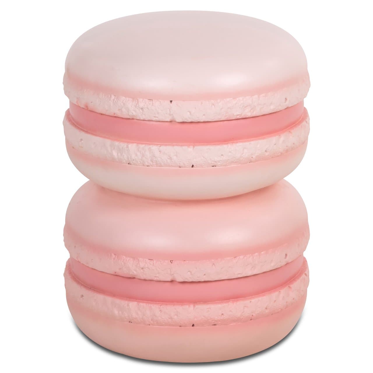 Bijzettafel Macarons roze resin 37x46 cm