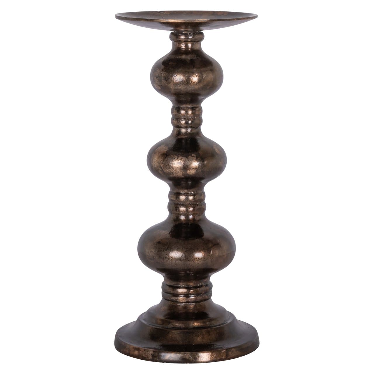 Kandelaar Joya aluminium copper small 40 cm