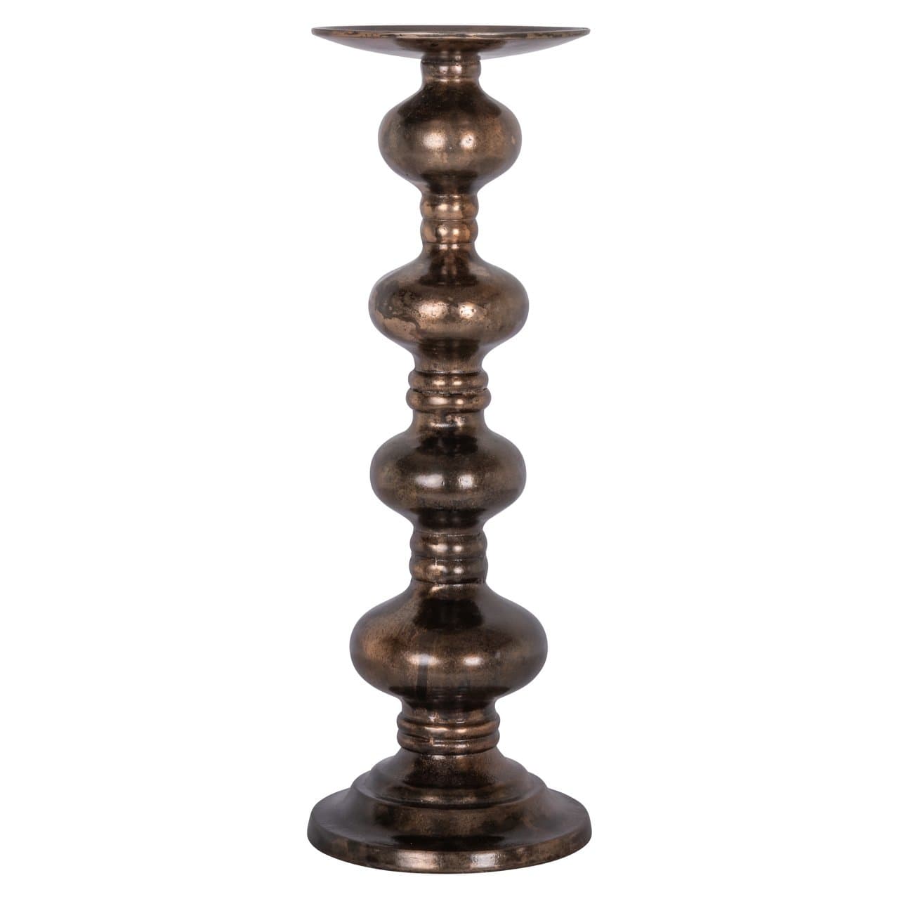 Kandelaar Joya aluminium copper large 50 cm