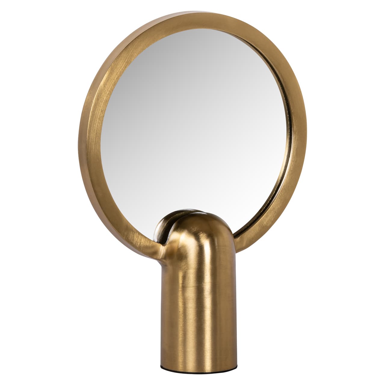 Spiegel Gaby goud rond met aluminium frame 35 cm