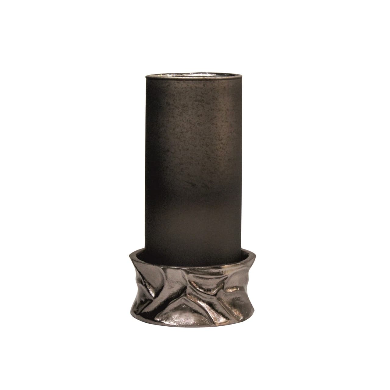 Windlicht Candace smoke glas small 13x26 cm