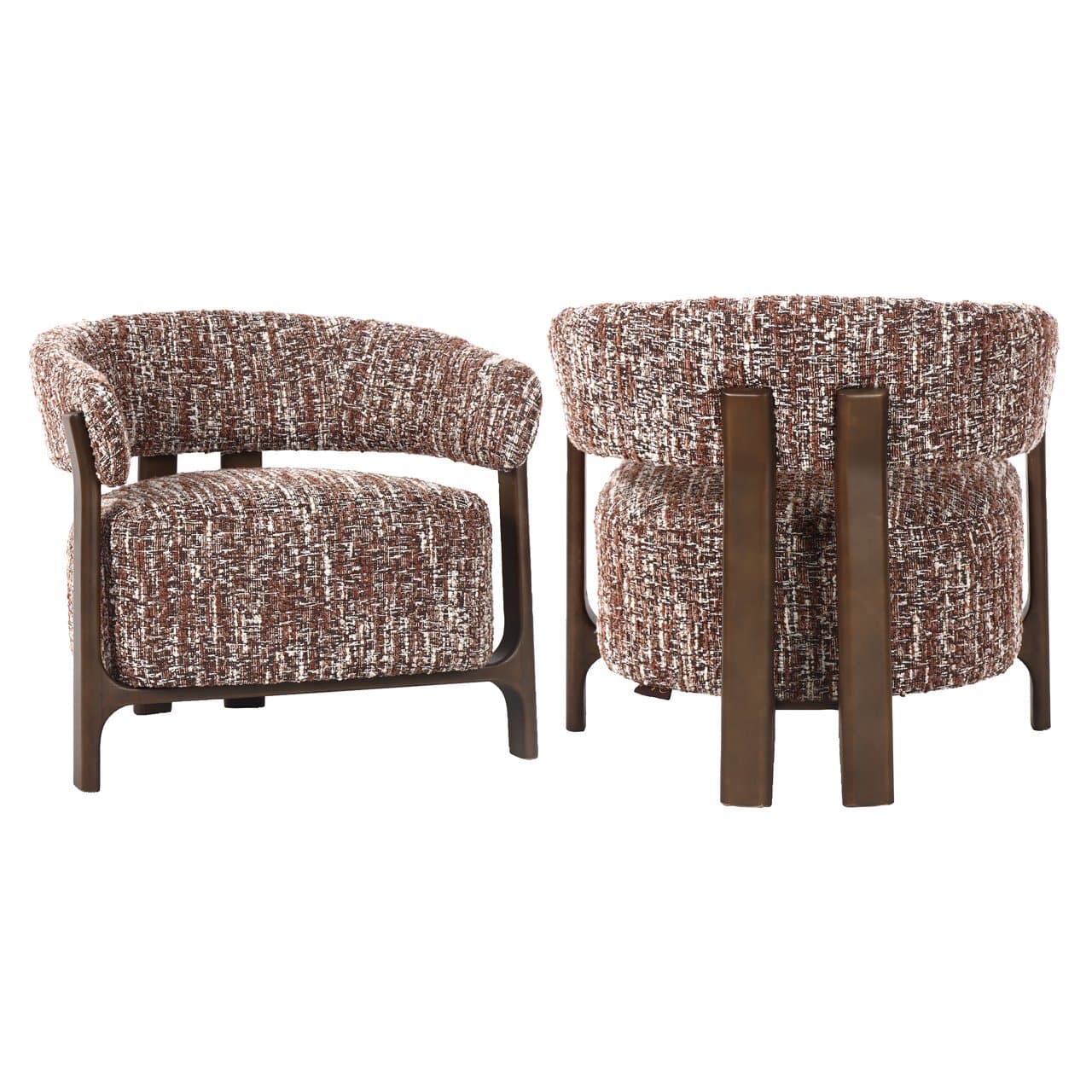 Lounge stoel Dalara hazel – beukenhouten frame 55x73x67,5 cm