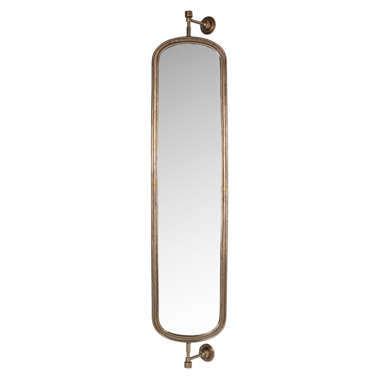 Spiegel Hasting brass antique met wandmontage 192 cm
