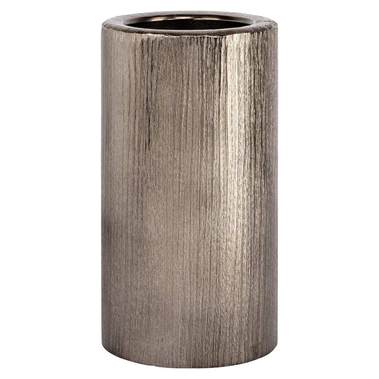 Kandelaar Rio brass antique aluminium small 23 cm