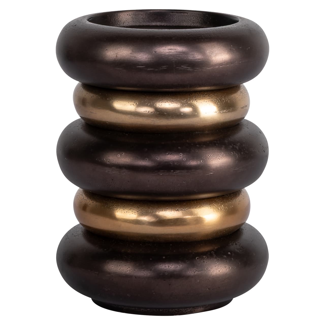 Kandelaar Eve bronze aluminium small 15 cm