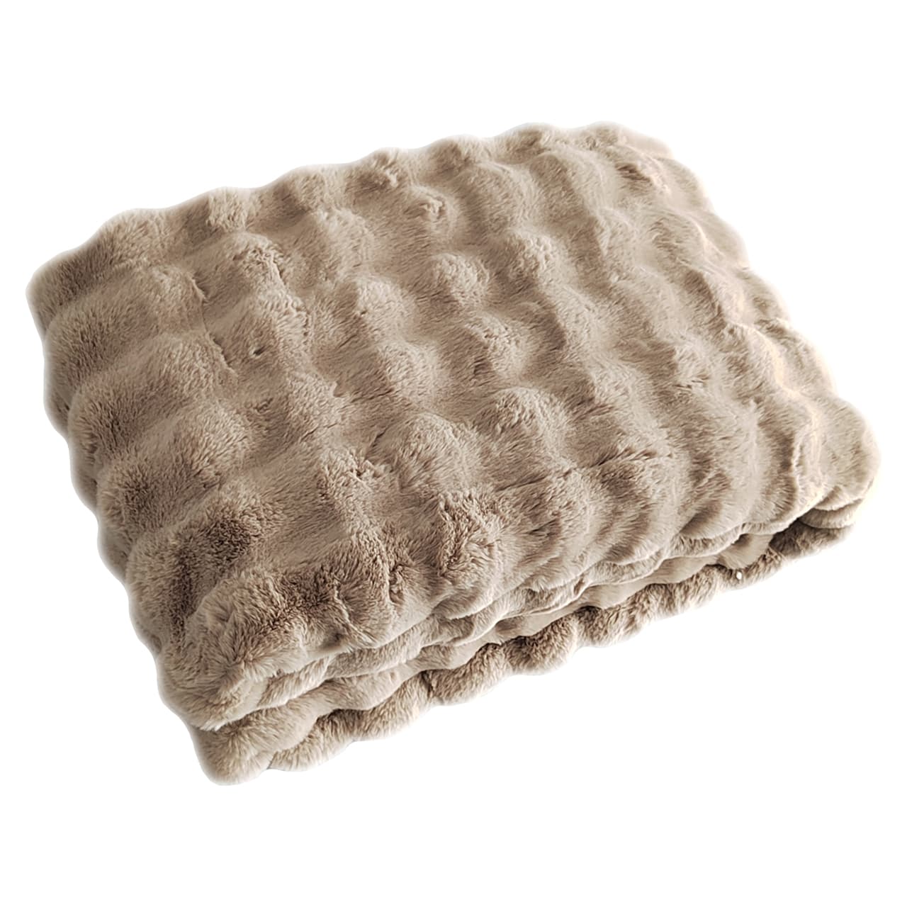 Plaid Nordic Plush beige 150x200 cm