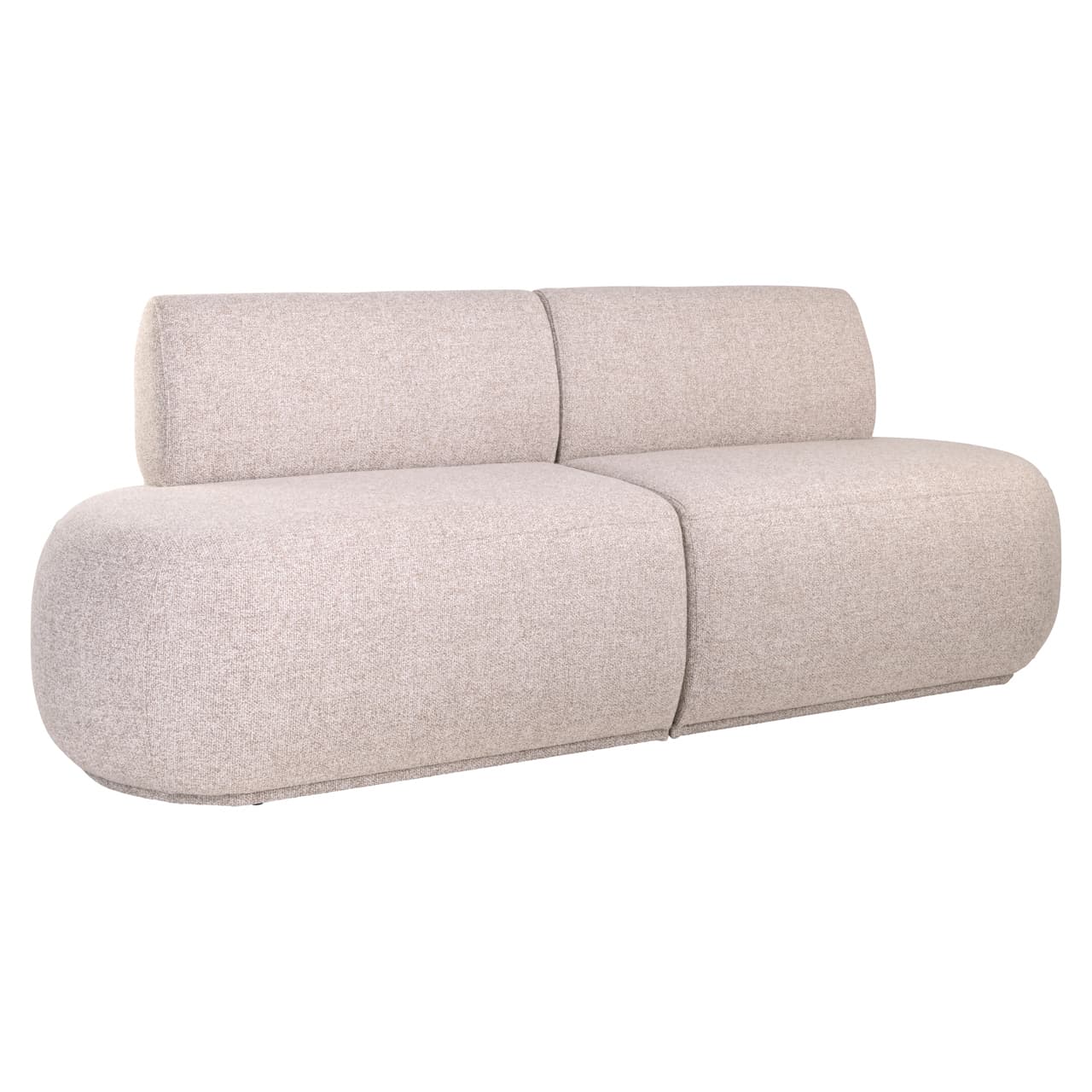 Eetkamerbank Sorrobon cayenne brown straight (set van 2)