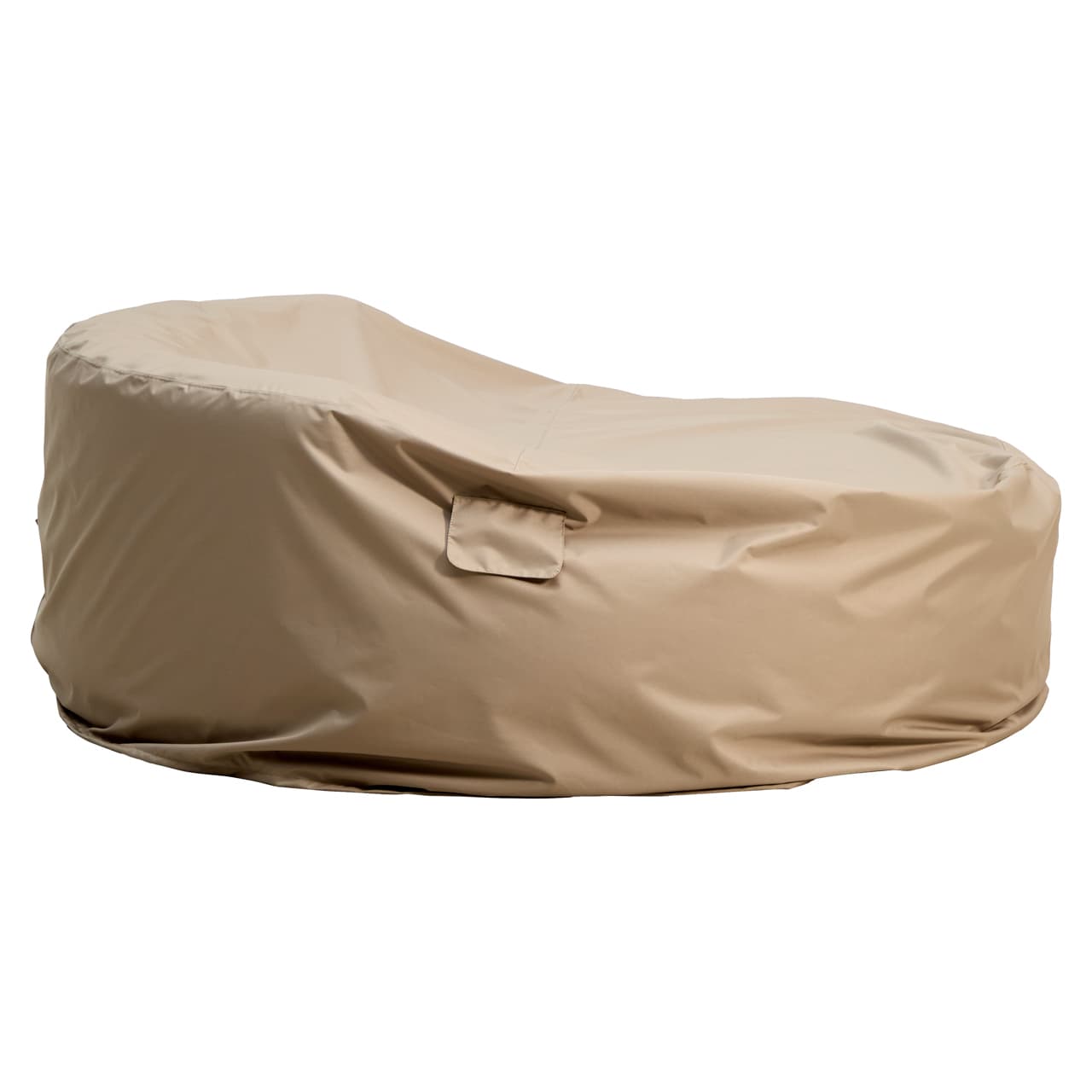 Winterhoes voor rond dagbed Belucci, taupe